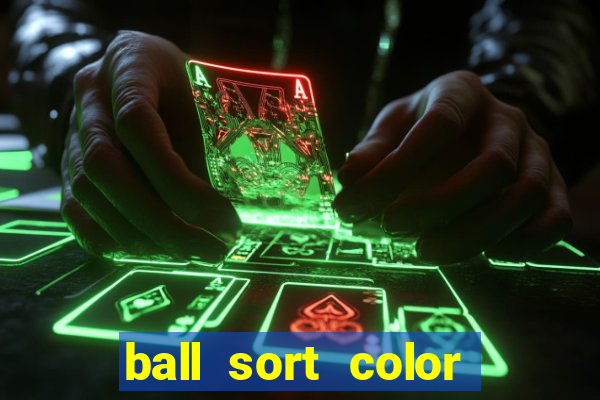 ball sort color water puzzle